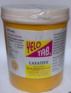 Homopathic BHP Yelo Tab - Laxative for Digestive Disorders and Constipation Tablets