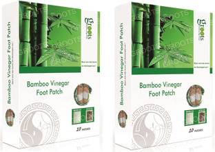 Groots Detox Foot patches,Cleansing Remover Foot Patch (20 Patches) Plaster & Patch