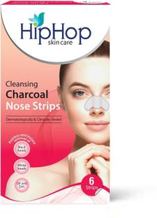 हिप हॉप स्किन केयर Skin Care Charcoal Blackhead Remover Nose Strips