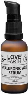LOVE EARTH Hyaluronic Acid Serum W/ Aloe Vera For Moisturised & Hydrated Skin 30 ML