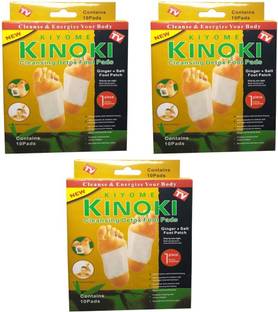 KIYOME KINOKI Cleansing Detox Foot Pads ( 30 PATCH)