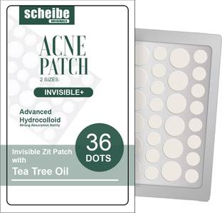 Scheibe Spot Clearing Acne pimple patch - Invisible cover with 100% Hydrocolloid