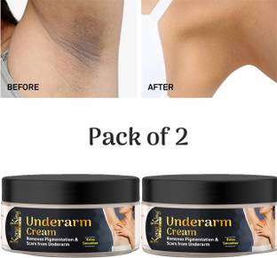 KORAT KING Underarm Whitening Cream for Dark Underarms Spot Removal Pack of 2
