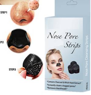 KAIASHA Nose Pore Cleanser Strips Blackhead Remover Deep Cleansing Peel Off