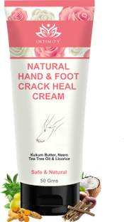 INTIMIFY Hand & Foot Crack Cream for Cracked, Dry Heels & Feet Men And Women's