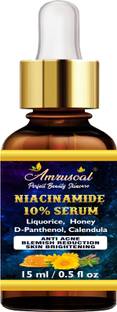 AMRUSOAL 10% Niacinamide Face Serum for Fighting Active Acne, Blemishes, Pimple & Pores
