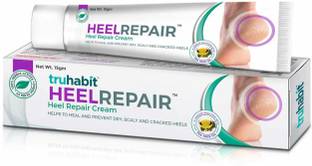 TruHabit Heel Repair Herbal Cream for Feather Soft Feet with Tea Tree & Magnolia Extract