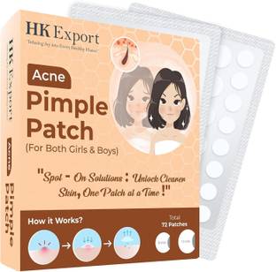 HK EXPORT Acne Pimple Patch-Invisible Facial Stickers cover with100% Hydrocolloic
