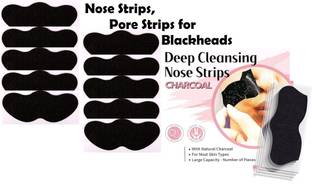 tanvi27 New Nose Blackheads Remove Mask Plaster Nose Strips Remove Blackhead Pores Black