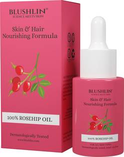 blushlin 100% Rosehip Oil for Glowing Skin & Hydration | Reduce Pigmentation & Dark Spots