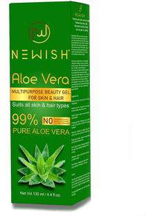 NEWISH Aloe Vera Multipurpose Gel For Skin & Hair