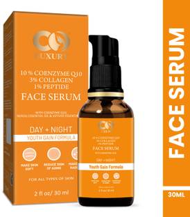 CO LUXURY 10% COENZYME Q10 3% COLLAGEN 1% PEPTIDE FACE SERUM