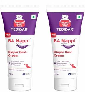 B4nappi Diaper Rash Cream ,75g x Pack of 2