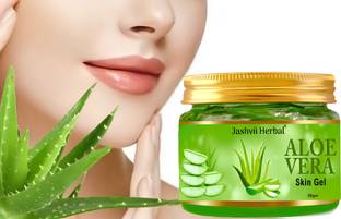 jashvii herbal Pure Aloe Vera Gel - Ultimate for Skin - No Parabens, Silicones, Mineral Oil
