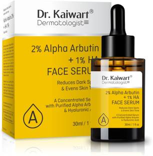 Dr. Kaiwart 2% Alpha Arbutin Face Serum For Pigmentation, Acne Marks & Dark Spots Removal