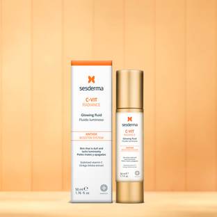 sesderma C-VIT Radiance Glowing Fluid for Youthful-looking Skin - Nourishes dull skin