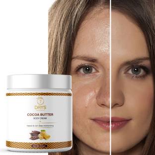 7 Days Choco Body Butter for Intense Moisturization - Moisturizer Cream for Dry Skin