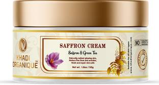 Organique Saffron Fairness Cream For Skin Tone, Rejuvenate Skin, Radiant Glow & Dark Spots