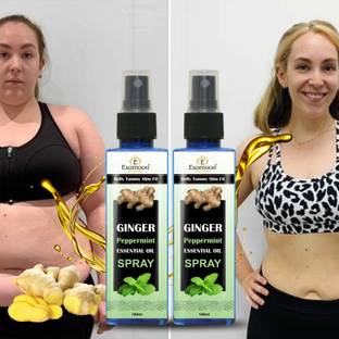 EXOMOON Hot Ginger Firming Spray Sweat Enhancer Skin Tightening Fat Burning Slim Spray