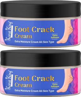 KORAT KING Foot Crack Cream for Dry Cracked Heels & Feet and Dehydrated Pack of 2