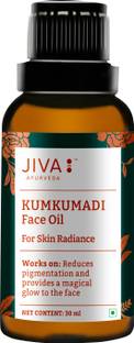 JIVA AYURVEDA Kumkumadi Oil - For Natural Glow - Reduces Scars, Blemishes & Pigmentation - 30 ml - Pack of 1