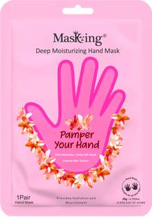 MasKing Hydrating, Moisturisation and Exfoliating hand Mask for Smooth hand