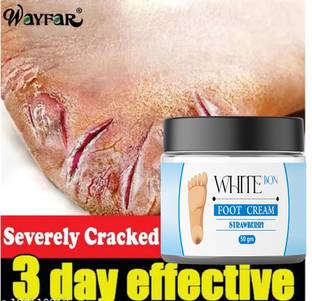 white bon Foot and Elbow Cream with Goodness of Turmeric and Menthol