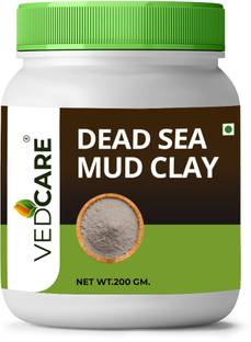 Vedcare 100% Natural Dead Sea Mud Clay for Face Pack, Body & Hair