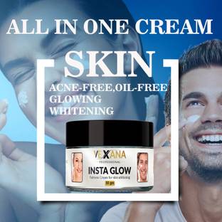 vexana Insta Glow Fairness Cream for Men & Woman , with SPF50 | Paraben & Sulphate Free