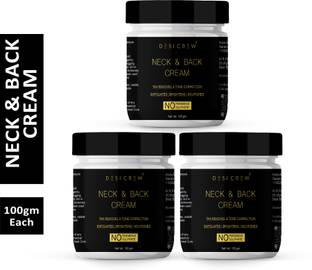 Desi Crew Neck Back Whitening Cream | Dark Spots For Removing Dark Knuckles Elbow and Knee