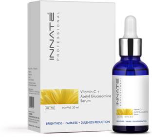 INNATE Vitamin C Face Serum for Men Women Glowing Skin with Acetyl Glucosamine