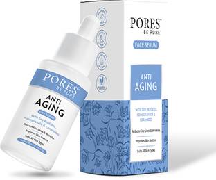 PORES BE PURE Anti Aging Face Serum for Women & Men | Reduces Fine Lines, Wrinkles & Age Spots