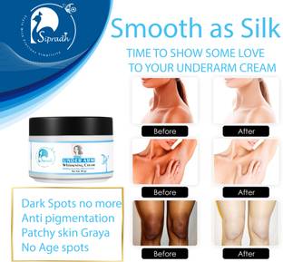 Sipradh Advanced Lacto Dark Underarm Whitening Cream For Bad Smell Remove Underarm