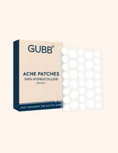 GUBB Acne Pimple Patches - Invisible Facial Stickers cover with 100% Hydrocolloid