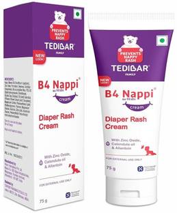B4nappi Diaper Rash Cream for baby Dermat Tested from Tedibar Family - By Torrent Pharma