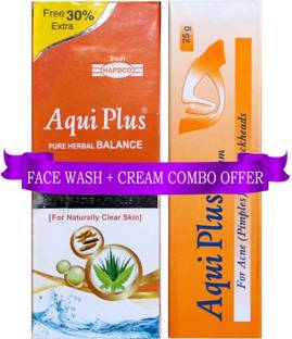 aqui plus ACNE PIMPLES CREAM ANTI PIMPLES FACE WASH 7 DAYS