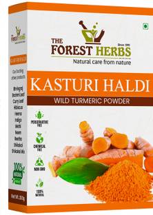 Forest Herbs Wild Turmeric Kasturi Haldi Powder for Face and Skin