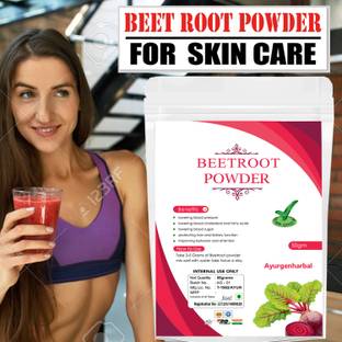 Ayurgen Herbals Pure & Natural BEETROOT powder for Skin Care