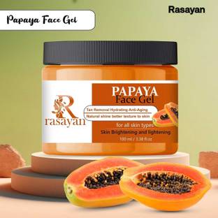 Rasayan PAPAYA FACE GEL 100+100MLFor Face, with Pure for Skin