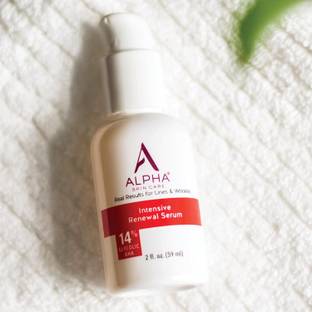 Alpha Skin Care Intensive Renewal Serum for all skin types with 14% Glycolic AHA