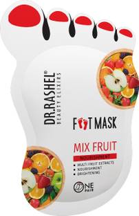 DR.RASHEL Mix Fruit Peeling & Exfoliating Foot Mask for Cracked & Dry Feet