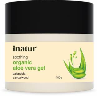 inatur Organic Aloe Vera Gel | Daily Moisturiser For All Skin and Hair Types