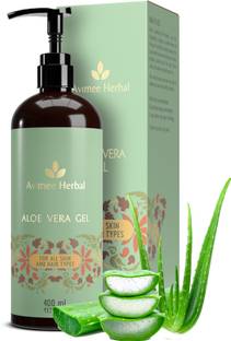 Avimee Herbal Aloe Vera Gel, 99% Pure, For Intense Moisturisation & Acne Free Skin