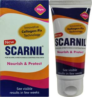 SIGNASOFT SCARNIL CREAM FOR SCARS,ACNE MARKS,SURGERY MARKS WITH COLLAGEN-FIX TECHNOLOGY