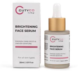 CUTYCO Brightening Face Serum|Glowing Skin|Removes Dullness|Uneven tone|Blemishes-30 ML