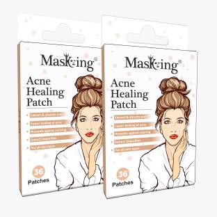 MasKing Acne-pimple healing patch 100% hydrocolloid, transparent & waterproof (72 patch)