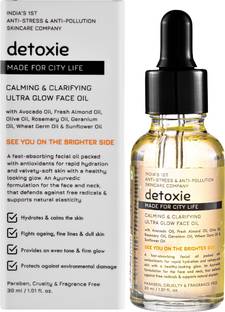 detoxie Calming & Clarifying Ultra Glow Face Oil