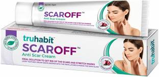 TruHabit Scaroff Herbal Scar Removal Cream for Face Marks, Blemishes, Stretch Mark, Spots