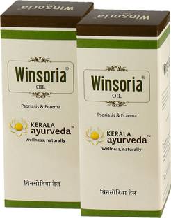 Kerala Ayurveda Winsoria Oil Minimizes Itching and Discoloration of Skin 100 Ml (Pack of 2)