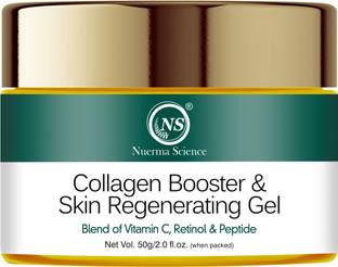 Nuerma Science Collagen Booster & Skin Regenerating Gel (Blend of Vitamin C, Peptide & Retinol)